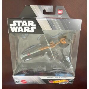 Hot Wheels Star Wars Starships Select #40 Resistance B-Wing by Mattel